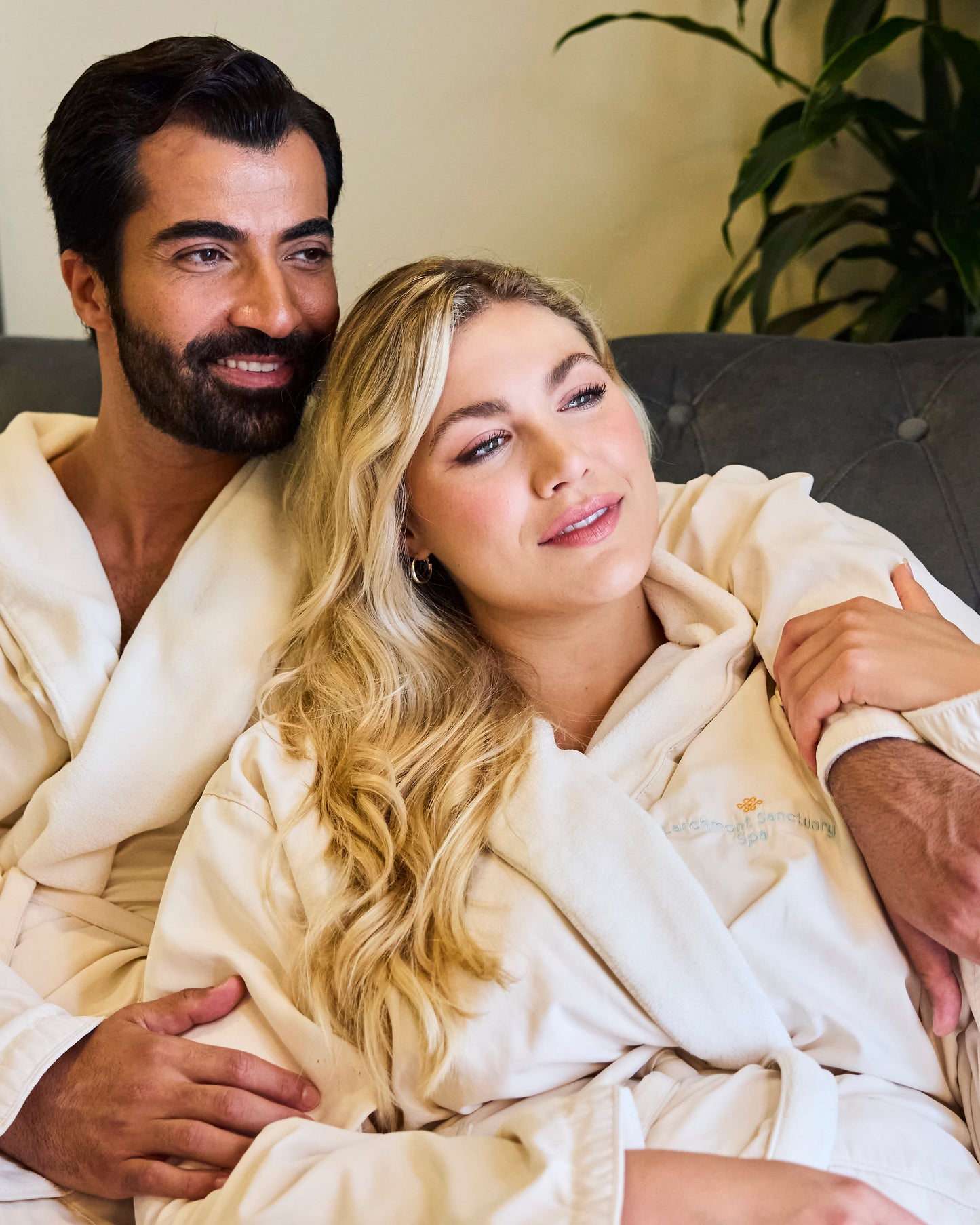 Spa Robe - Embroidered