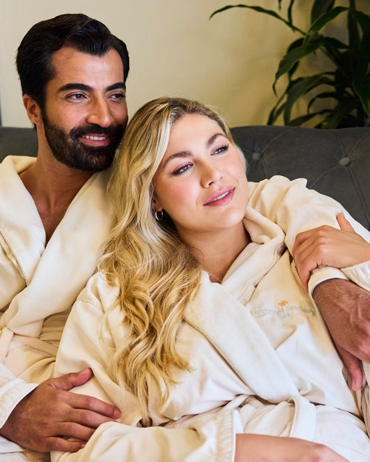 Spa Robe - Embroidered